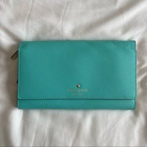 KATE SPADE Tiffany Blue Wallet